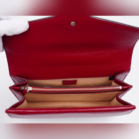 ❌️❌️SOLD❌️❌️AU16❤️ GUCCI Tweed GG Monogram Dionysus Shoulder Bag Black - Picture 13 of 15